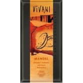 Молочный шоколад с миндалем, Vivani, 100 г