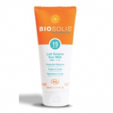 Солнцезащитное молочко для лица и тела, BIOSOLIS SPF 15, 100 мл