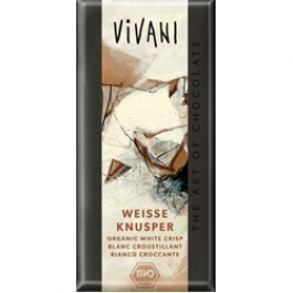 Белый хрустящий шоколад, Vivani, 100 г