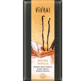 Белый шоколад с Ванилью, Vivani, 100 г