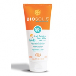 Детское солнцезащитное молочко для лица и тела BIOSOLIS SPF 50+, 100 мл