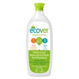 Экологическая жидкость для мытья посуды с лимоном и алоэ-вера Ecover, 1л