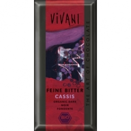 Шоколад "С черной смородиной". Vivani, 100 г